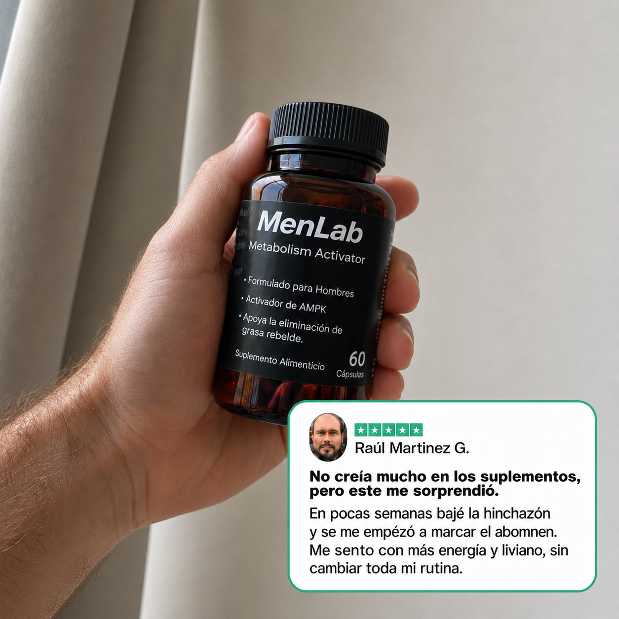 MenLab® - Recupera un aspecto firme y masculino.