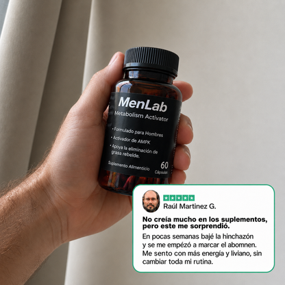 MenLab® - Recupera un aspecto firme y masculino.